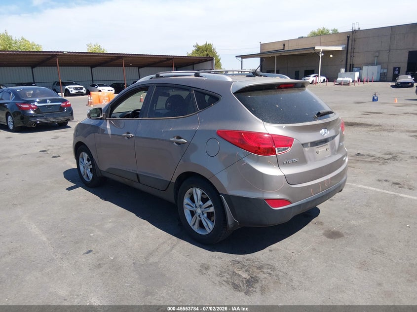 2012 Hyundai Tucson VIN KM8JUCAC6CU326719 IAAI salvage auction — FRONT END, Salvage Title, sold $750 on 2026-07-20 (photo 3)