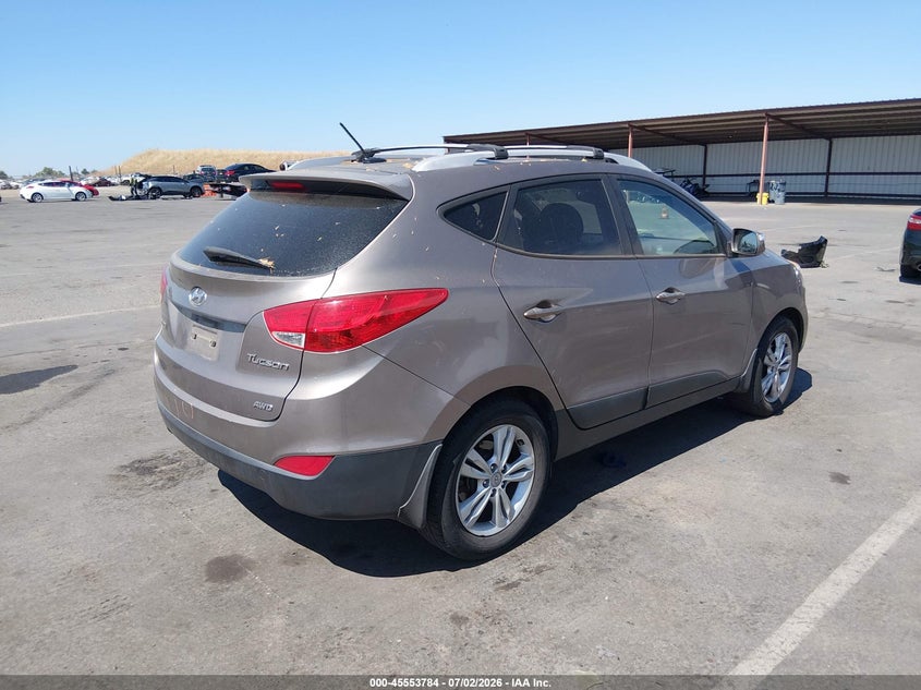 2012 Hyundai Tucson VIN KM8JUCAC6CU326719 IAAI salvage auction — FRONT END, Salvage Title, sold $750 on 2026-07-20 (photo 4)