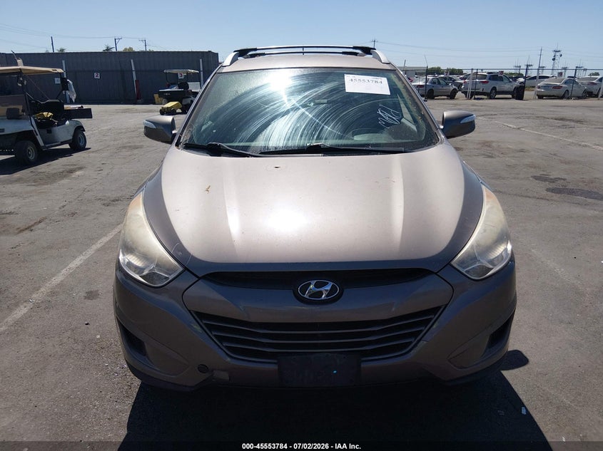 2012 Hyundai Tucson VIN KM8JUCAC6CU326719 IAAI salvage auction — FRONT END, Salvage Title, sold $750 on 2026-07-20 (photo 6)