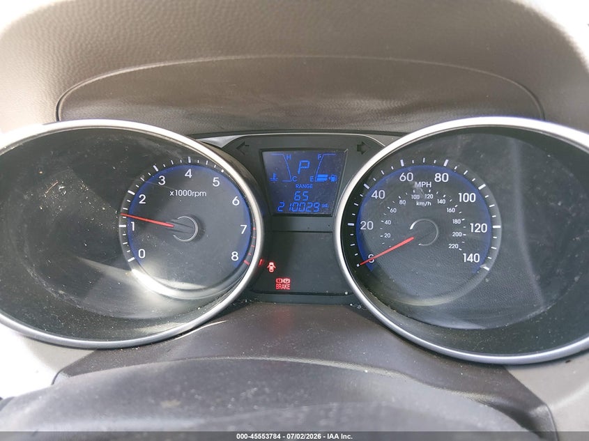 2012 Hyundai Tucson VIN KM8JUCAC6CU326719 IAAI salvage auction — FRONT END, Salvage Title, sold $750 on 2026-07-20 (photo 7)