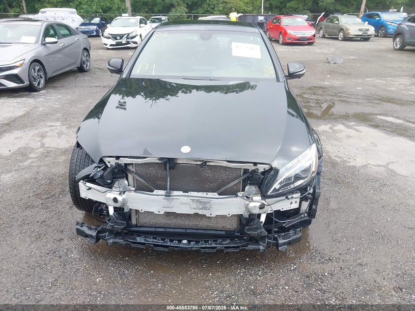 2016 Mercedes-benz C-klasse amg VIN 55SWF6EB8GU163950 IAAI salvage auction — FRONT END, Wait Title, sold $5,100 on 2026-08-15 (photo 6)