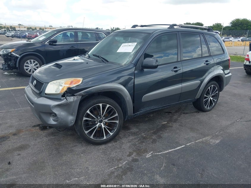 2005 Toyota Rav4 VIN JTEGD20V450051689 IAAI salvage auction — LEFT FRONT, Rebuildable (Florida), sold $1,400 on 2026-07-30 (photo 2)