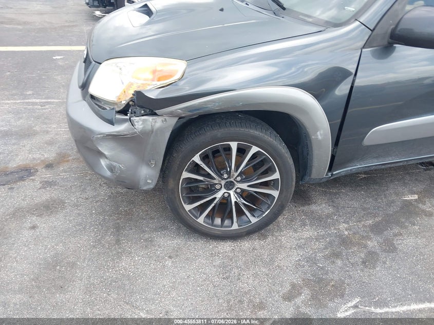2005 Toyota Rav4 VIN JTEGD20V450051689 IAAI salvage auction — LEFT FRONT, Rebuildable (Florida), sold $1,400 on 2026-07-30 (photo 6)