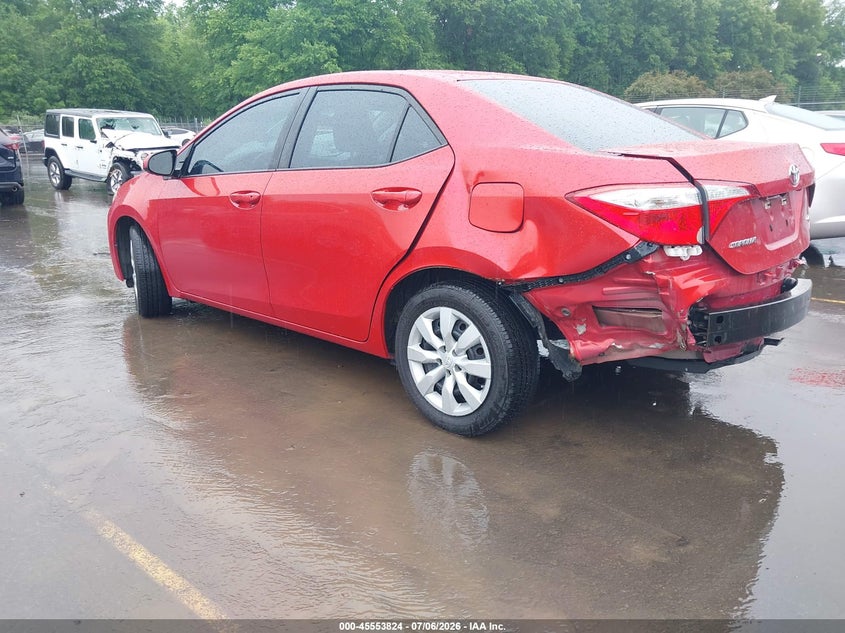 2015 Toyota Corolla VIN 5YFBURHE7FP359992 IAAI salvage auction — REAR END, Salvage Title, sold $3,475 on 2026-07-30 (photo 3)