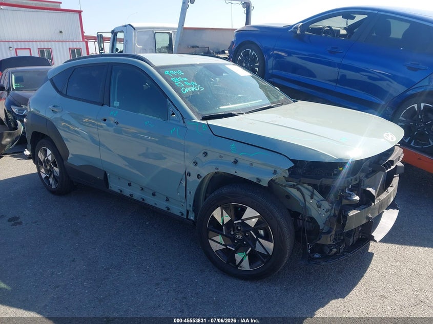2025 Hyundai Kona VIN KM8HB3AB8SU226342 IAAI salvage auction — FRONT END, Salvage (California), sold $4,050 on 2026-07-30 (photo 1)