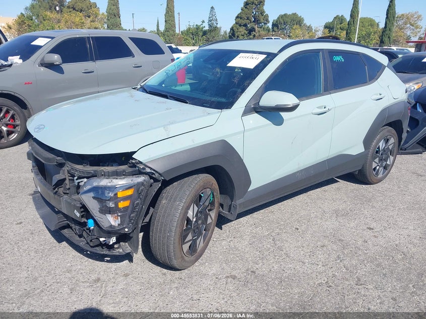2025 Hyundai Kona VIN KM8HB3AB8SU226342 IAAI salvage auction — FRONT END, Salvage (California), sold $4,050 on 2026-07-30 (photo 2)