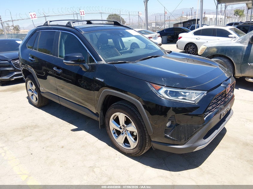 2021 Toyota Rav 4 VIN 4T3D6RFV0MU015168 IAAI salvage auction — REAR END, Salvage (California), sold $14,700 on 2026-07-29 (photo 1)