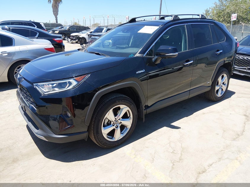 2021 Toyota Rav 4 VIN 4T3D6RFV0MU015168 IAAI salvage auction — REAR END, Salvage (California), sold $14,700 on 2026-07-29 (photo 2)