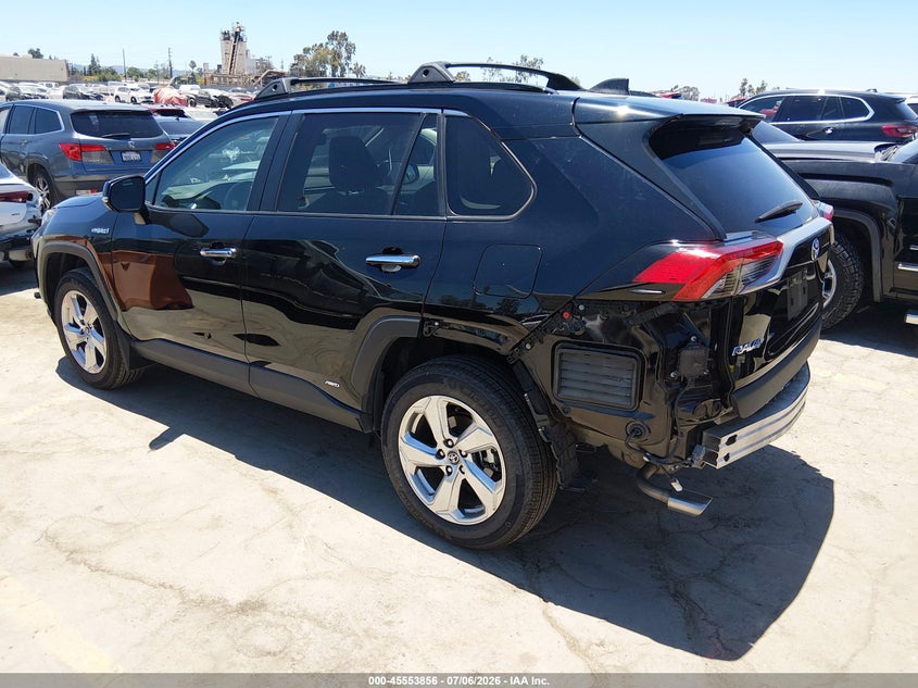 2021 Toyota Rav 4 VIN 4T3D6RFV0MU015168 IAAI salvage auction — REAR END, Salvage (California), sold $14,700 on 2026-07-29 (photo 3)