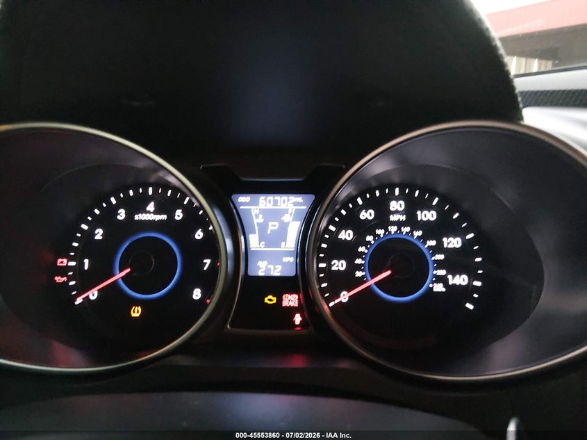 2016 Hyundai Veloster VIN KMHTC6AD6GU302688 IAAI salvage auction — FRONT END, Salvage (Arizona), sold $25 on 2026-07-28 (photo 7)