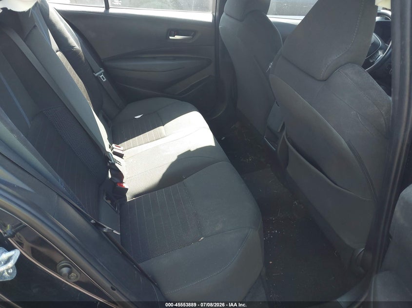 2021 Toyota Corolla VIN 5YFS4MCE8MP083846 IAAI salvage auction — FRONT & REAR, Salvage Title, sold $25 on 2026-07-28 (photo 8)