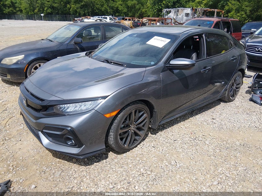 2021 Honda Civic VIN SHHFK7H9XMU210515 IAAI salvage auction — REAR END, Salvage (Tennessee), sold $6,100 on 2026-07-25 (photo 2)