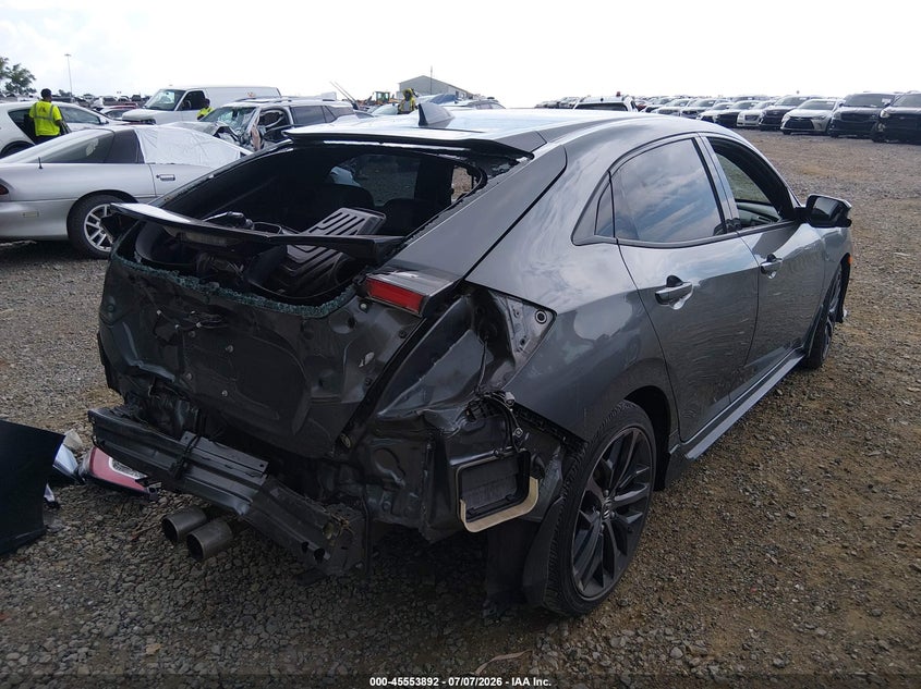 2021 Honda Civic VIN SHHFK7H9XMU210515 IAAI salvage auction — REAR END, Salvage (Tennessee), sold $6,100 on 2026-07-25 (photo 6)