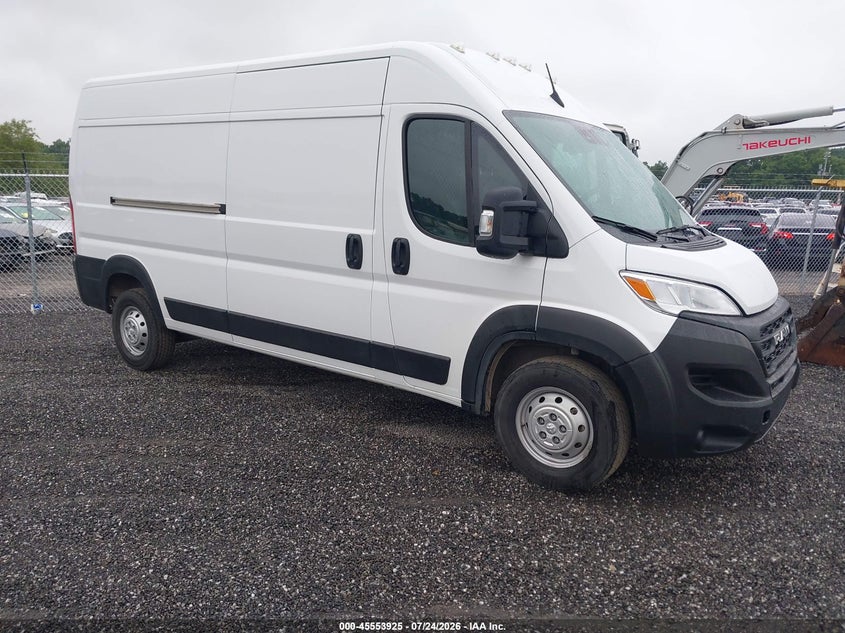 2023 Ram Promaster 2500 VIN 3C6LRVDG9PE506359 IAAI salvage auction — UNKNOWN, Clear (South Carolina), sold $25 on 2026-07-28 (photo 1)