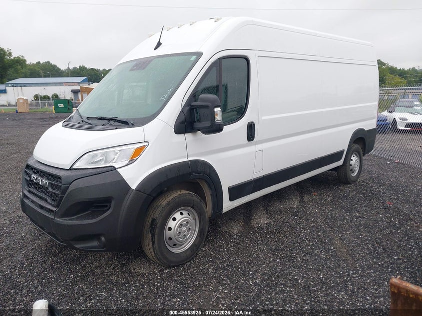 2023 Ram Promaster 2500 VIN 3C6LRVDG9PE506359 IAAI salvage auction — UNKNOWN, Clear (South Carolina), sold $25 on 2026-07-28 (photo 2)