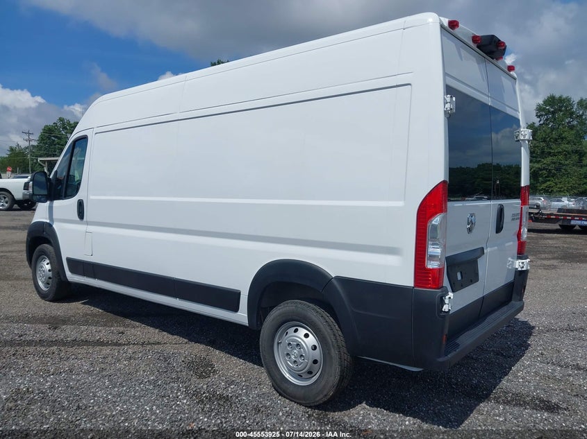 2023 Ram Promaster 2500 VIN 3C6LRVDG9PE506359 IAAI salvage auction — UNKNOWN, Clear (South Carolina), sold $25 on 2026-07-28 (photo 3)