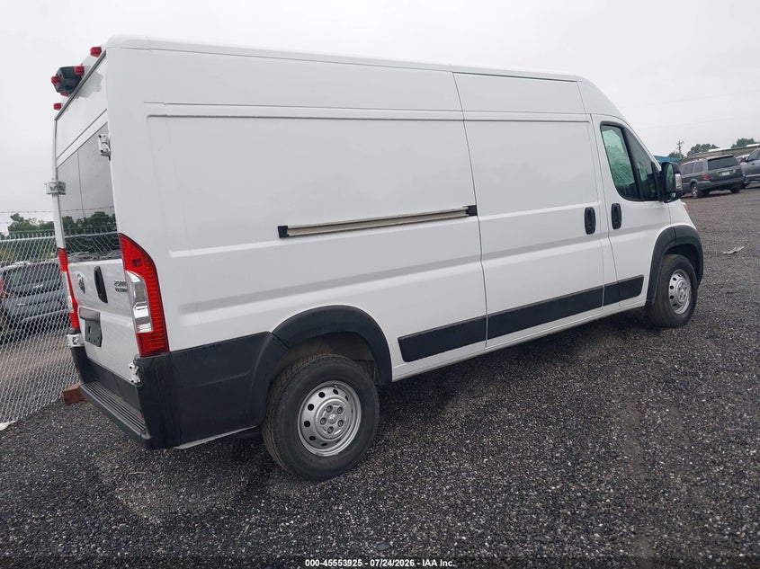 2023 Ram Promaster 2500 VIN 3C6LRVDG9PE506359 IAAI salvage auction — UNKNOWN, Clear (South Carolina), sold $25 on 2026-07-28 (photo 4)