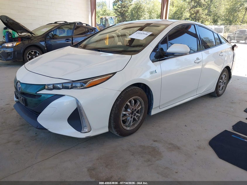 2018 Toyota Prius VIN JTDKARFP3J3082014 IAAI salvage auction — REAR END, Salvage Title, sold $6,800 on 2026-07-24 (photo 2)