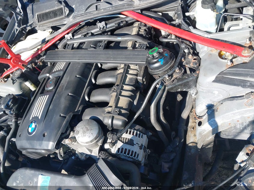 2009 BMW 3 series VIN WBAPK53599A514866 IAAI salvage auction — FRONT END, Clear (Massachusetts), sold $200 on 2026-08-04 (photo 9)