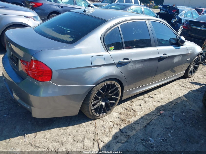 2009 BMW 3 series VIN WBAPK53599A514866 IAAI salvage auction — FRONT END, Clear (Massachusetts), sold $200 on 2026-08-04 (photo 4)