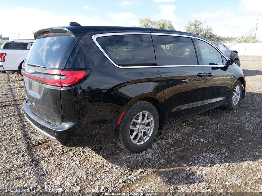 2025 Chrysler Pacifica VIN 2C4RC1BG5SR579106 IAAI salvage auction — FRONT END, Enterprise Vehicles Clear Only (Virginia), sold $13,100 on 2026-07-09 (photo 4)