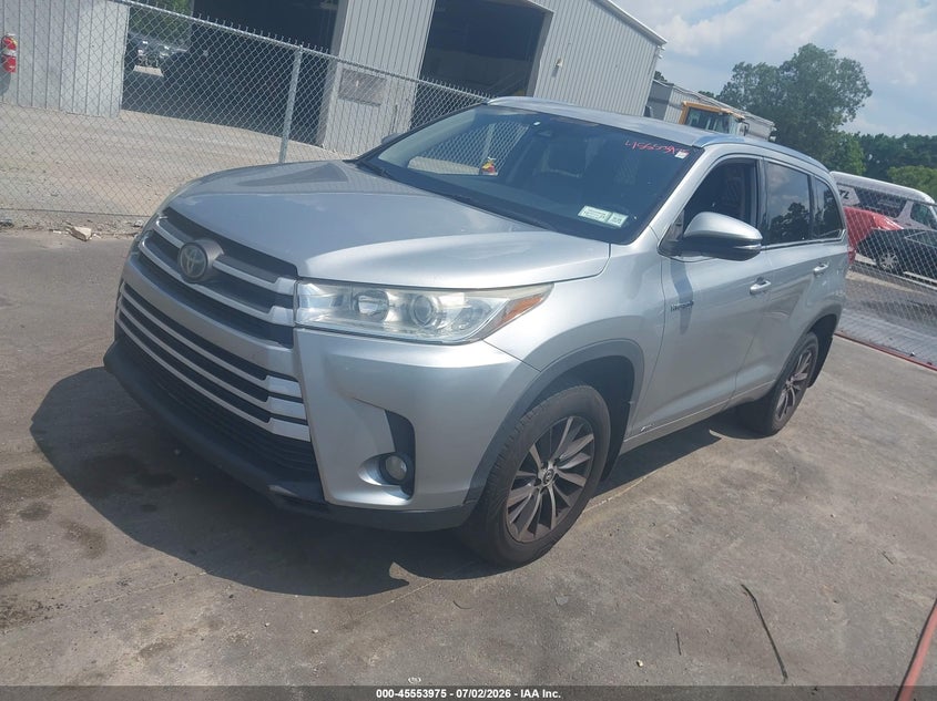 2018 Toyota Highlander VIN 5TDJGRFH6JS045105 IAAI salvage auction — NORMAL WEAR, Clear (New York), sold $3,150 on 2026-07-15 (photo 2)
