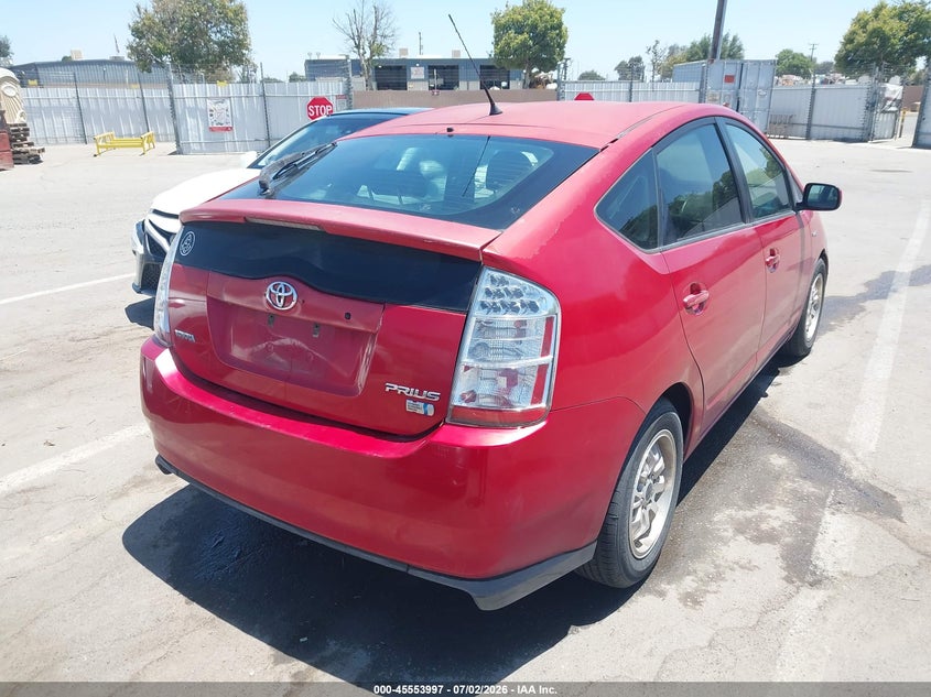 2007 Toyota Prius VIN JTDKB20U277674377 IAAI salvage auction — NORMAL WEAR, Clear-Dealer Only (Arizona), sold $400 on 2026-07-28 (photo 4)