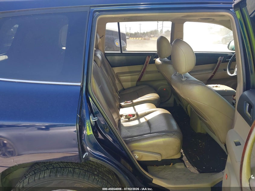 2012 Toyota Highlander VIN 5TDDK3EH0CS130633 IAAI salvage auction — NORMAL WEAR, Clear - Dealer Only (California), sold $3,000 on 2026-07-09 (photo 8)