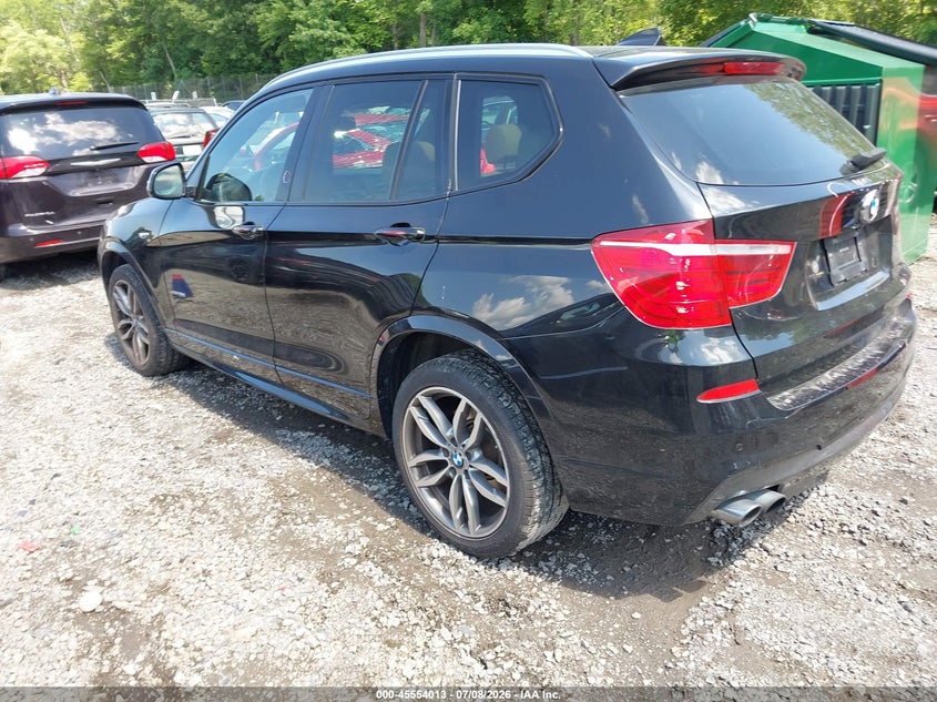 2016 BMW X3 VIN 5UXWX7C59G0S16928 IAAI salvage auction — RIGHT SIDE, Mv-907A (New York), sold $1,050 on 2026-07-28 (photo 3)