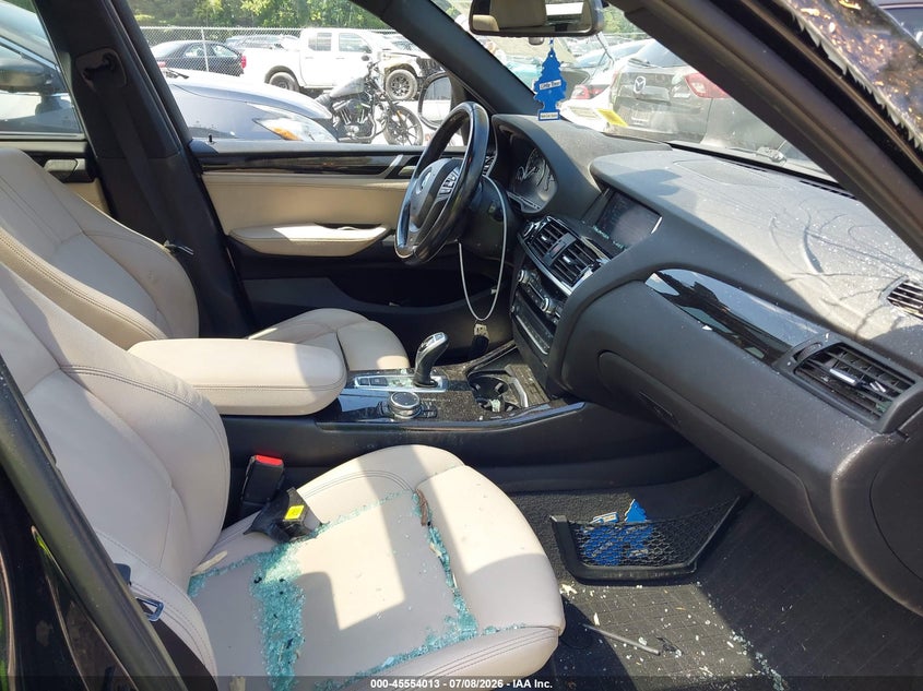 2016 BMW X3 VIN 5UXWX7C59G0S16928 IAAI salvage auction — RIGHT SIDE, Mv-907A (New York), sold $1,050 on 2026-07-28 (photo 5)