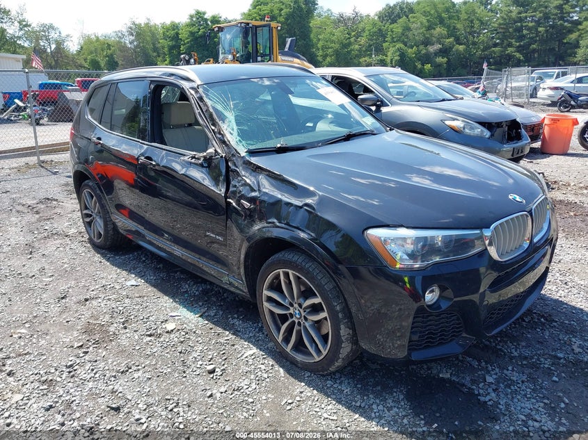 2016 BMW X3 VIN 5UXWX7C59G0S16928 IAAI salvage auction — RIGHT SIDE, Mv-907A (New York), sold $1,050 on 2026-07-28 (photo 6)