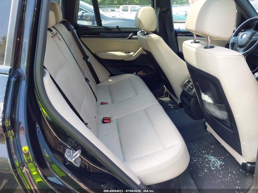 2016 BMW X3 VIN 5UXWX7C59G0S16928 IAAI salvage auction — RIGHT SIDE, Mv-907A (New York), sold $1,050 on 2026-07-28 (photo 8)