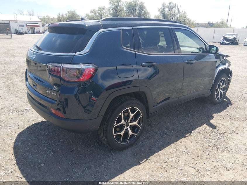 2026 Jeep Compass VIN 3C4NJDCN0TT271598 IAAI salvage auction — RIGHT FRONT, Enterprise Vehicles Clear Only (Montana), sold $11,100 on 2026-07-09 (photo 4)