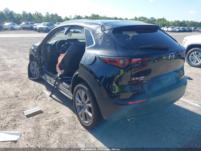 2025 Mazda Cx-30 VIN 3MVDMBCMXSM856064 IAAI salvage auction — LEFT SIDE, Rebuildable (Florida), sold $5,950 on 2026-08-29 (photo 3)