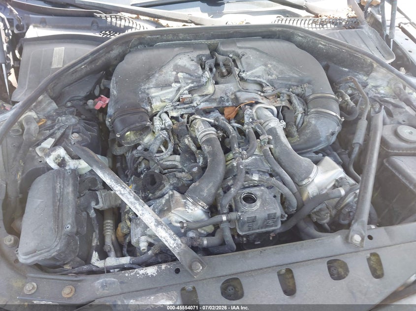 2012 BMW 7er VIN WBAKC6C56CC397112 IAAI salvage auction — ENGINE BURN, Clear (Virginia), sold $375 on 2026-07-28 (photo 6)