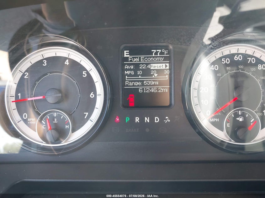 2024 Ram 1500 VIN 1C6RR7GG9RS149413 IAAI salvage auction — NORMAL WEAR, Enterprise Vehicles Clear Only (Georgia), sold $14,600 on 2026-07-11 (photo 7)