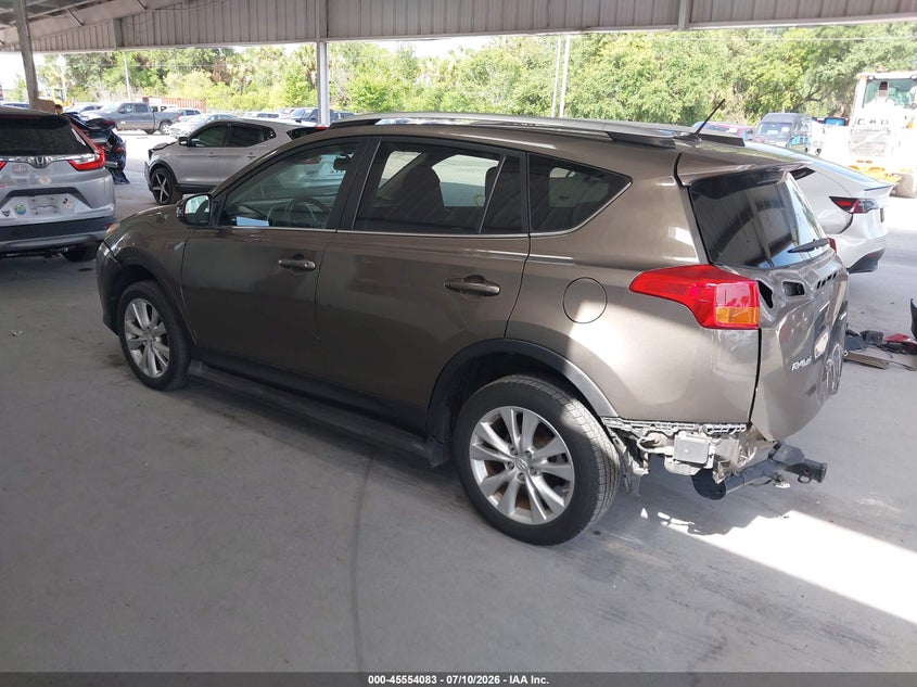 2013 Toyota Rav 4 VIN 2T3YFREV1DW071882 IAAI salvage auction — REAR END, Salvage Title, sold $4,750 on 2026-08-06 (photo 3)
