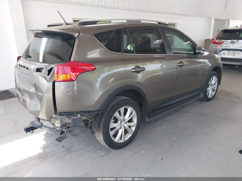 2013 Toyota Rav 4 VIN 2T3YFREV1DW071882 IAAI salvage auction — REAR END, Salvage Title, sold $4,750 on 2026-08-06 (photo 4)