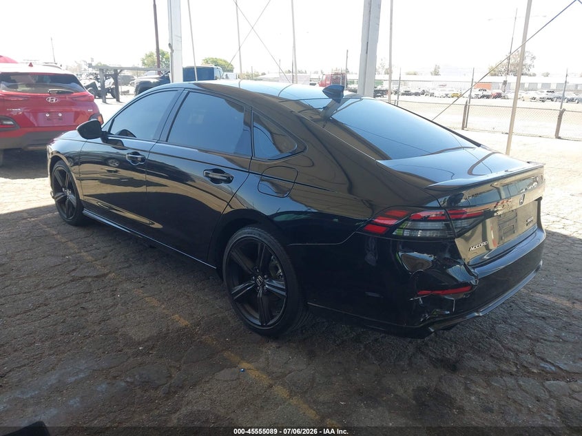 2024 Honda Accord VIN 1HGCY2F79RA066450 IAAI salvage auction — REAR END, Clear - Dealer Only (California), sold $13,000 on 2026-07-28 (photo 3)