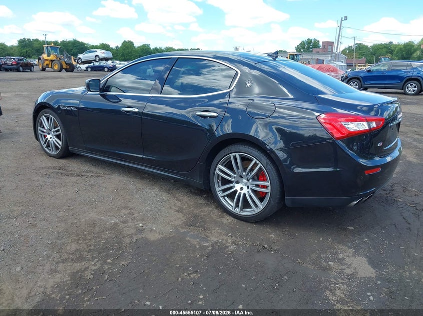 2015 Maserati Ghibli VIN ZAM57RTA4F1154171 IAAI salvage auction — WATER/FLOOD, Salvage (New Jersey), sold $2,275 on 2026-08-27 (photo 3)