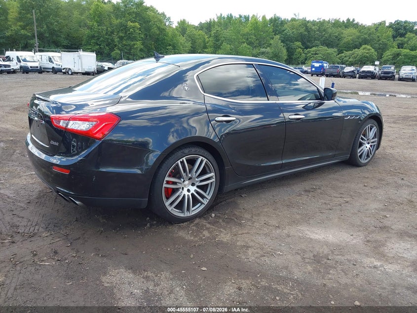 2015 Maserati Ghibli VIN ZAM57RTA4F1154171 IAAI salvage auction — WATER/FLOOD, Salvage (New Jersey), sold $2,275 on 2026-08-27 (photo 4)