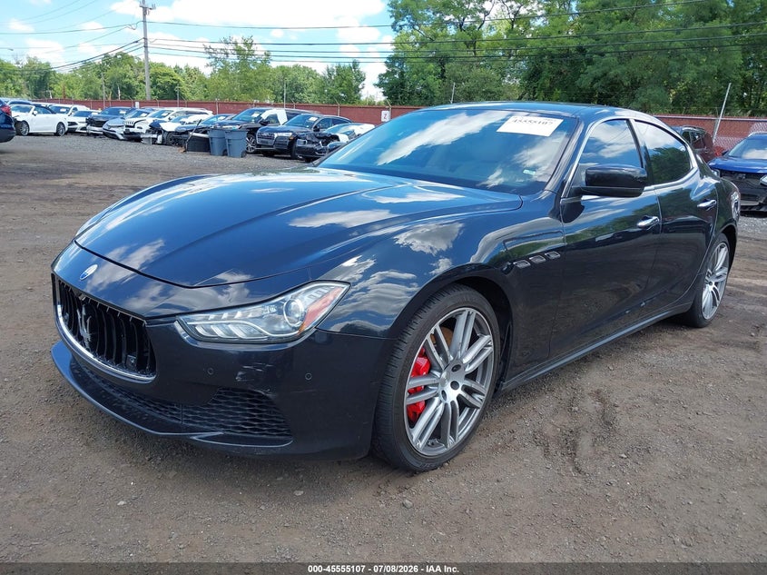 2015 Maserati Ghibli VIN ZAM57RTA4F1154171 IAAI salvage auction — WATER/FLOOD, Salvage (New Jersey), sold $2,275 on 2026-08-27 (photo 6)