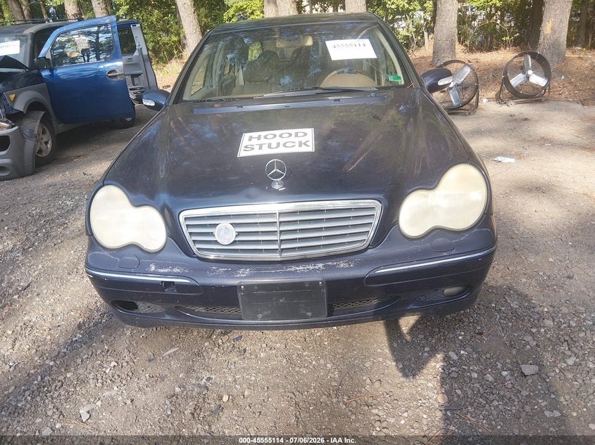 2002 Mercedes-benz C class VIN WDBRF61JX2F139695 IAAI salvage auction — NORMAL WEAR, Clear (Virginia), sold $300 on 2026-07-28 (photo 6)