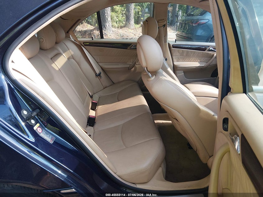 2002 Mercedes-benz C class VIN WDBRF61JX2F139695 IAAI salvage auction — NORMAL WEAR, Clear (Virginia), sold $300 on 2026-07-28 (photo 7)