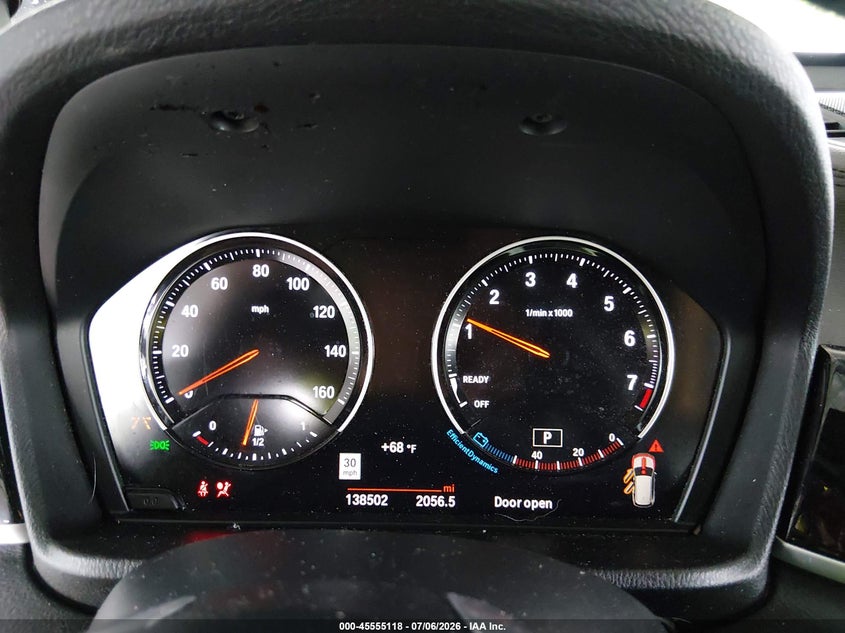 2021 BMW X1 VIN WBXJG9C07M5T62600 IAAI salvage auction — LEFT SIDE, Salvage Title, sold $4,600 on 2026-08-22 (photo 7)
