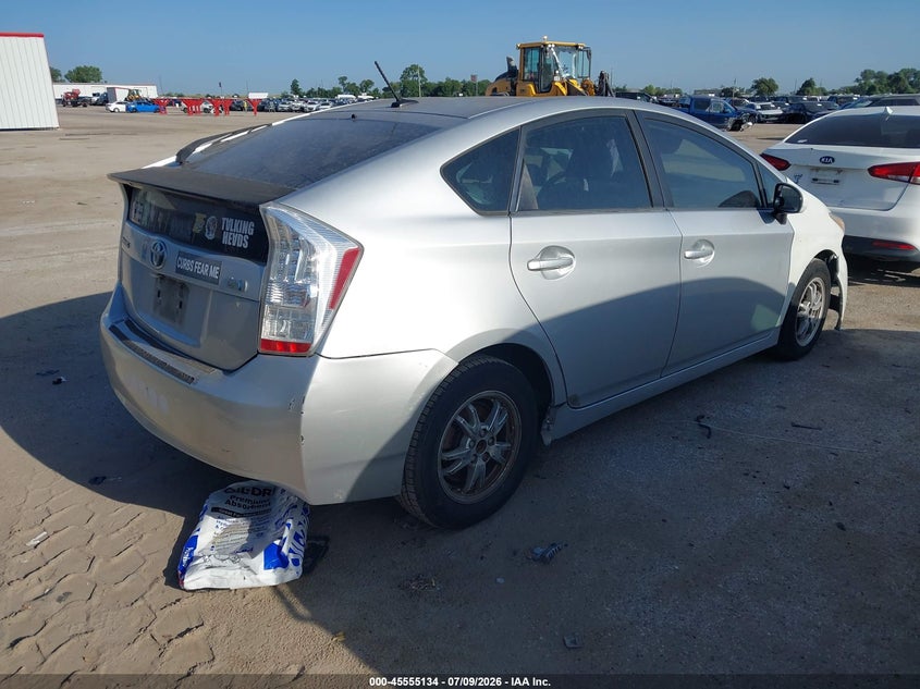 2010 Toyota Prius VIN JTDKN3DU1A1140479 IAAI salvage auction — NORMAL WEAR, Original (Texas), sold $25 on 2026-07-28 (photo 4)