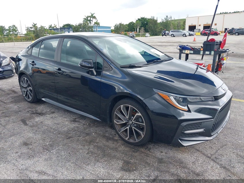 2022 Toyota Corolla VIN 5YFS4MCE3NP130475 IAAI salvage auction — REAR END, Rebuildable (Florida), sold $4,250 on 2026-07-31 (photo 1)