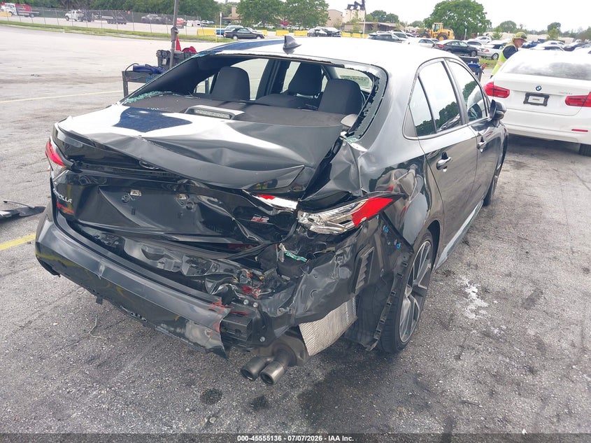 2022 Toyota Corolla VIN 5YFS4MCE3NP130475 IAAI salvage auction — REAR END, Rebuildable (Florida), sold $4,250 on 2026-07-31 (photo 6)
