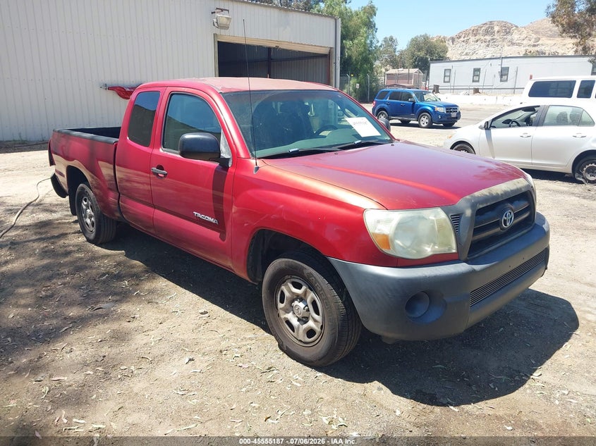 2007 Toyota Tacoma VIN 5TETX22NX7Z453825 IAAI salvage auction — REAR END, Salvage (California), sold $3,625 on 2026-07-28 (photo 1)