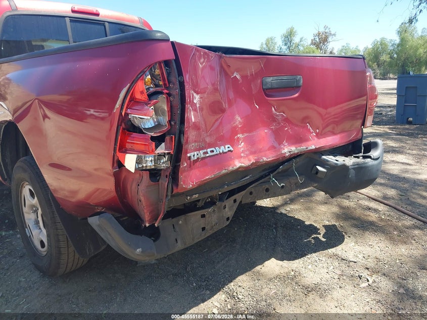 2007 Toyota Tacoma VIN 5TETX22NX7Z453825 IAAI salvage auction — REAR END, Salvage (California), sold $3,625 on 2026-07-28 (photo 6)